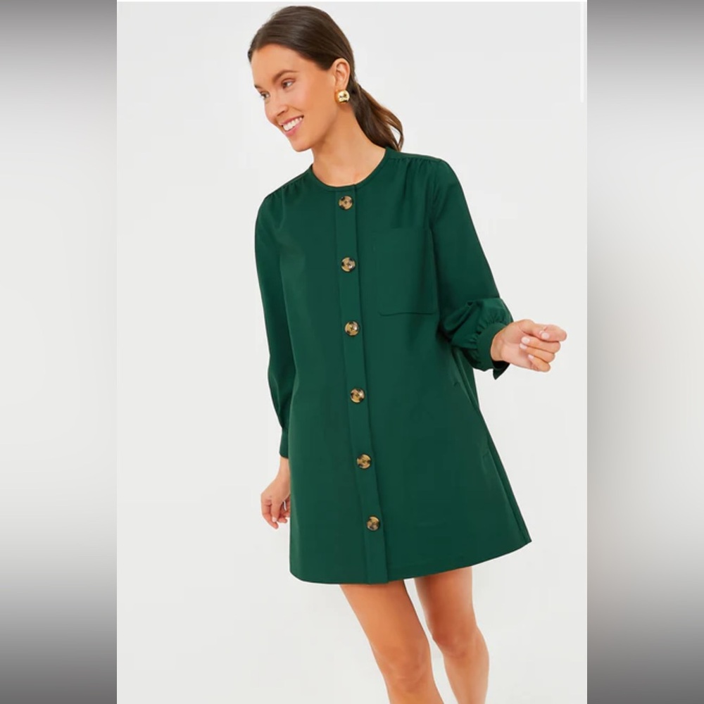 Tuckernuck Dark Green Blake Dress